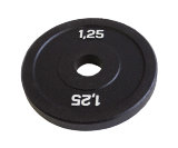 Диск бамперный 1,25 кг черный Original Fit.Tools ф50 мм