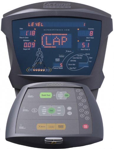 Эллиптический тренажер Octane Fitness LateralX, LED-дисплей 