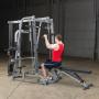 Body-Solid GS348BP4 Black Многофункциональный тренажер Машина Смита со стеком 90кг