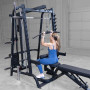 Body-Solid GS348BP4 Black Многофункциональный тренажер Машина Смита со стеком 90кг
