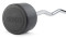 Штанга неразборная обрезиненная 50 кг. Изогнутый гриф VictoryFit VF-DX5500