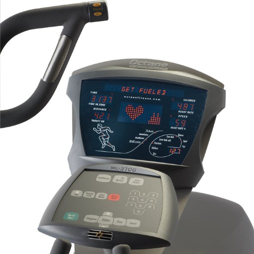 Эллиптический тренажер Octane Fitness Pro 3700, легкая в управлении эллектроника
