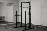 Стойка для полуприседаний с верхним и нижним блоком VictoryFit VF-B2017