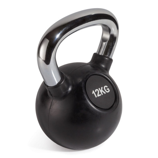 Гиря с резиновым покрытием 12 кг (модель: К-6) VictoryFit VF-KRU120