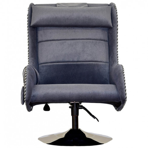 Массажное кресло EGO Max Comfort EG3003 Сильвер (Микрошинил)