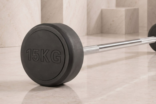 Штанга неразборная обрезиненная 15 кг. Прямой гриф VictoryFit VF-DX4150 Штанга неразборная обрезиненная 15 кг. Прямой гриф VictoryFit VF-DX4150