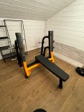 Скамья для жима горизонтальная Matrix Magnum A678 Black Matte
