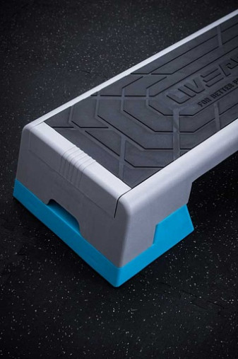 Степ-платформа LIVEPRO Aerobic Fitness Step LP8245 голубой/серый/черный