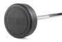 Штанга неразборная обрезиненная 25 кг. Прямой гриф VictoryFit VF-DX4250