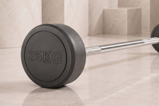 Штанга неразборная обрезиненная 25 кг. Прямой гриф VictoryFit VF-DX4250 Штанга неразборная обрезиненная 25 кг. Прямой гриф VictoryFit VF-DX4250