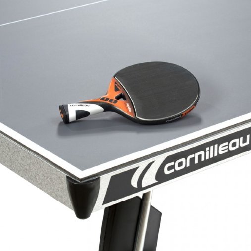 Теннисный стол всепогодный складной Cornilleau SPORT 400M CROSSOVER 6мм, серый