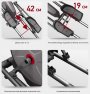 Эллиптический тренажер переднеприводный Carbon Fitness F808