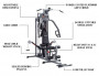 Силовой комплекс BodyCraft X Press Pro 78600 + жим для ног 78500LPV5
