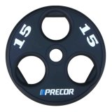 Набор дисков 51 мм. с 3-мя хватами от 2,5-25 кг в уретане PRECOR