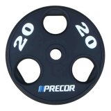 Набор дисков 51 мм. с 3-мя хватами от 2,5-25 кг в уретане PRECOR