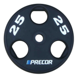 Набор дисков 51 мм. с 3-мя хватами от 2,5-25 кг в уретане PRECOR