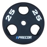 Набор дисков 51 мм. с 3-мя хватами от 2,5-25 кг в уретане PRECOR