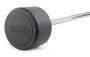 Штанга неразборная обрезиненная 35 кг. Прямой гриф VictoryFit VF-DX4350