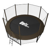 Батут UNIX line 10 ft Black&amp;Brown (outside)