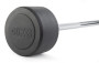 Штанга неразборная обрезиненная 40 кг. Прямой гриф VictoryFit VF-DX4400