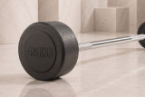Штанга неразборная обрезиненная 45 кг. Прямой гриф VictoryFit VF-DX4450