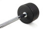 Штанга неразборная обрезиненная 50 кг. Прямой гриф VictoryFit VF-DX4500