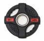 Набор черных олимпийских дисков 51 мм OFT 2HGP 1,25-20 кг (общий вес 107,5 кг) обрезиненных с двойным хватом (12 блинов)