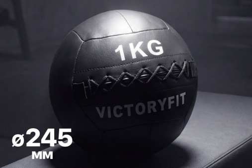 Мяч тренировочный (Wall Ball) 1 кг VictoryFit VF-WBA010