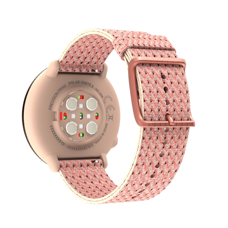 Часы для фитнеса POLAR Ignite 2 - 90085186 размер S-M, розовый, плетеный ремешок