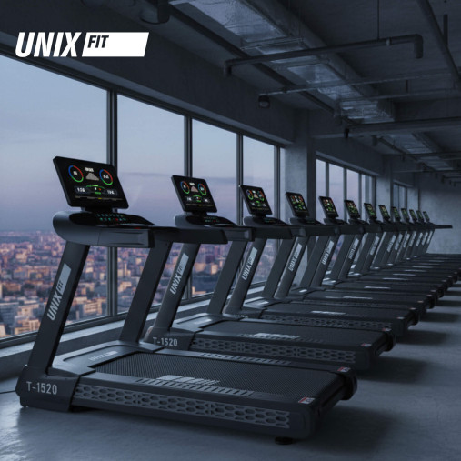 Беговая дорожка UNIX Fit T-1520 PRO (LED) Беговая дорожка UNIX Fit T-1520 PRO (LED)