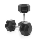 Гантель 20 кг гексагональная VictoryFit VF-H200 обрезиненная
