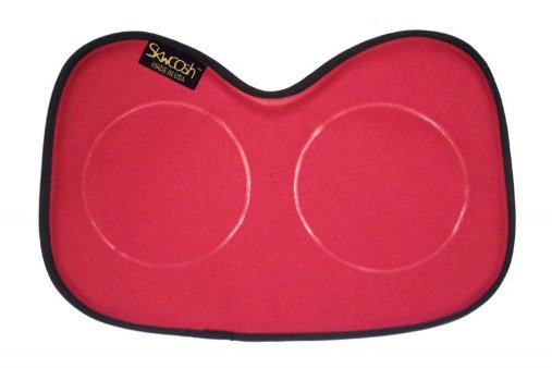 Гелевая накладка красная на сиденье Skwoosh Master AGP Row Pad для гребных тренажеров Concept2