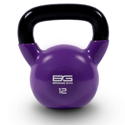 Гиря BRONZE GYM в виниловой оболочке 12 кг Гиря BRONZE GYM в виниловой оболочке 12 кг