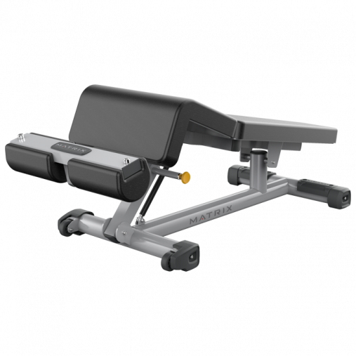 Регулируемая скамья для пресса и жима лежа с отрицательным наклоном Matrix Magnum A61 (серебристый цвет рамы)