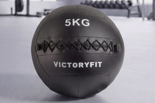 Мяч тренировочный (Wall Ball) 5 кг VictoryFit VF-WBA050