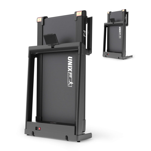 Беговая дорожка UNIX Fit Hi-tech F4 космический серый