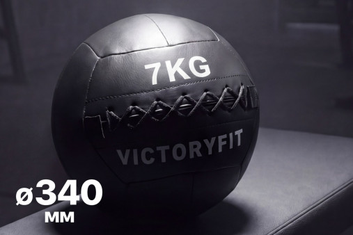 Мяч тренировочный (Wall Ball) 7 кг VictoryFit VF-WBA070
