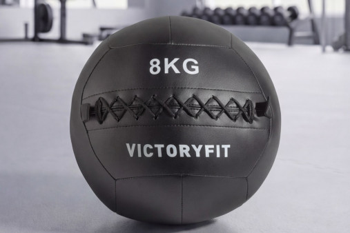 Мяч тренировочный (Wall Ball) 8 кг VictoryFit VF-WBA080