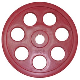 Олимпийский диск евро-классик с хватом "Ромашка", 25 кг