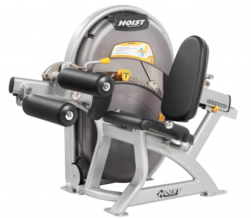 Сгибание ног сидя HOIST CL-3402 Club Line грузоблочный (рама: матовый черный/ обивка: черный)
