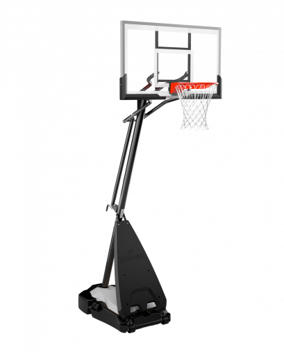 Баскетбольная стойка мобильная Spalding Ultimate Hybrid Portable 54", glass 7U1674CN