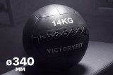 Мяч тренировочный (Wall Ball) 14 кг VictoryFit VF-WBA140