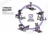 Тренажер Гак V-присед серии Peach Builder PB311