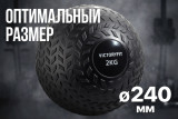 Слэмбол 2 кг VictoryFit VF-SBA020