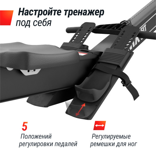 Гребной тренажер UNIX Fit Air аэромагнитный / Magnetic Rower-X черный Гребной тренажер UNIX Fit Air аэромагнитный / Magnetic Rower-X черный