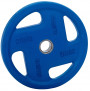 Диск обрезиненный PROFI-FIT олимпийский FASSION D-51, 20 кг (синий)