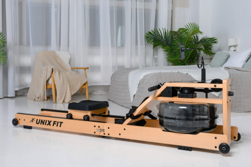 Гребной тренажер UNIX Fit светлое дерево / Wood Rower Light Гребной тренажер UNIX Fit светлое дерево / Wood Rower Light